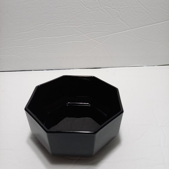 Black ARCOROC Candy Dish / Clear Glass Lid - Picture 6 of 8